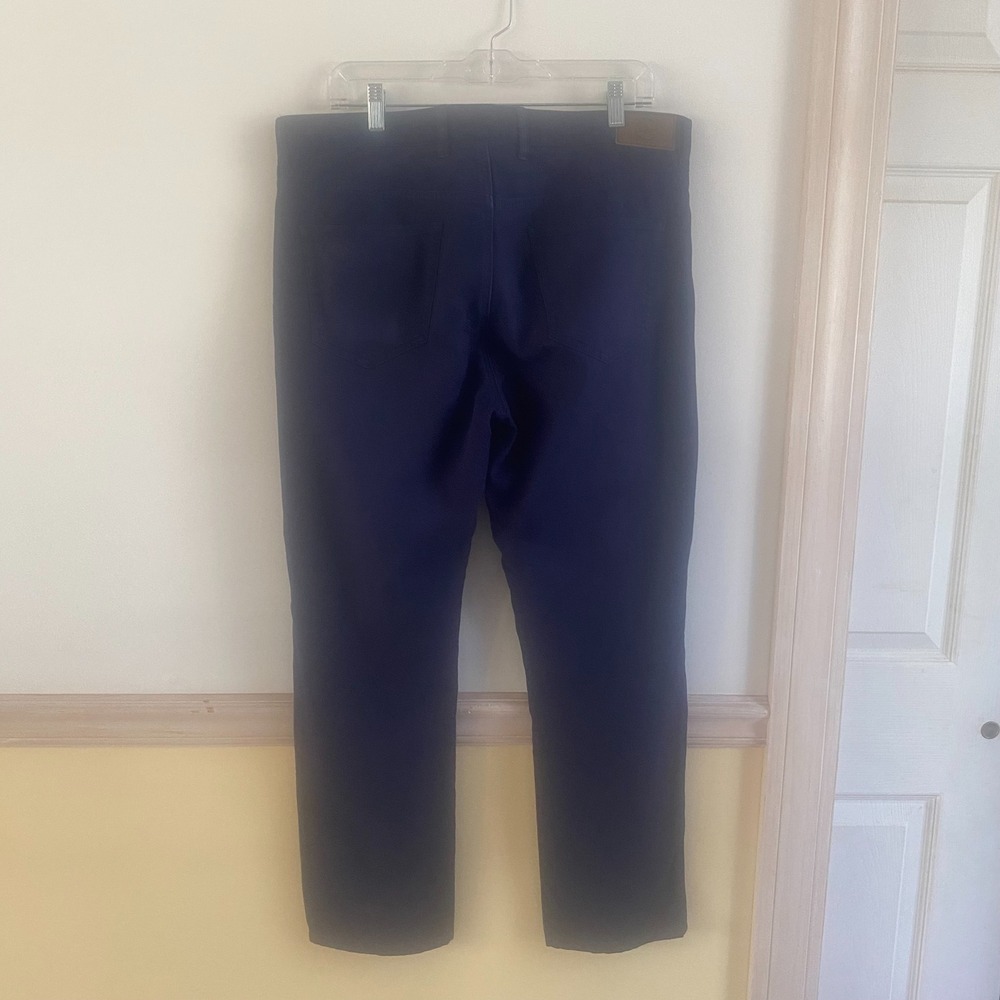 Peter Millar Men's Navy Blue‎ Stretch Performance 5 pocket Pant Size 35 - Picture 2 of 5